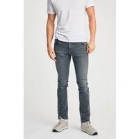 Skinny Mid-Rise Denim Jeans