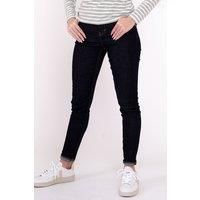 Skinny Mid-Rise Denim Jeans