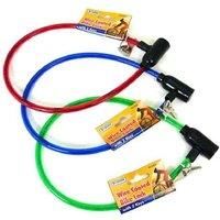 Bicycle Bike Cycle Spiral Steel Wire Cable Lock/Strong Security Chain + 2 Keys