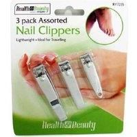 3 X Nail Clippers Cutters Hand Nail Trimmer Nipper Toe Finger Effortless New