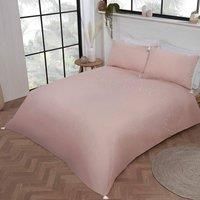 Boho Embroidered Bedding Luxury Single Double King Duvet Cover & Pillowcase Set