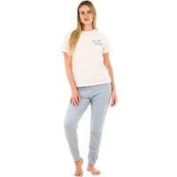 2-Piece Ultra-Soft Pyjama Set - Loungewear & Sleepwear Pink shirt/Grey Pyjama