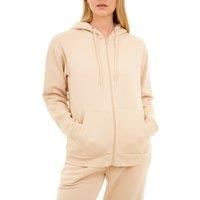 Soft & Elegant Zip Up Hoodie Casual Sweatshirt with Pockets