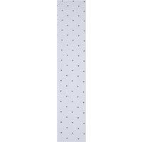 Sleepdown Table Runner 100% Cotton Half Panama Bumblebee Animal Printed for Dining Décor - Table Cover Cloth for Party, Banquet, Wedding & Outdoors - White - 220cm x 44cm