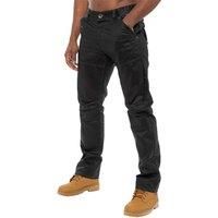 Enzo Men's Straight Leg Denim Jeans in Black | Size: 30S