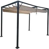 Airwave Manhattan Gazebo with Retractable Roof