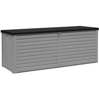 Outdoor Plastic Storage Box - Garden Storage Bench (3 Sizes: 270L, 390L, 680L)