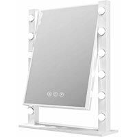 Hollywood Makeup Mirror, LED Light Bulbs, Dimmable Lights, Bedroom Table Vanity