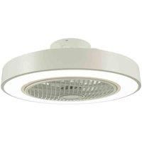 Jack Stonehouse LED Ceiling Fan Light w Remote Control White, White