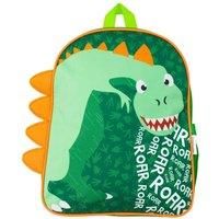 Dinosaur Backpack Kids Boys Bookbag School Bags Rucksack Accessories Green