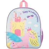 Harry Bear Kids Backpack Princess Unicorn Multicoloured