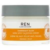 REN Clean Skincare Face Overnight Glow Dark Spot Sleeping Cream 50ml  Skincare