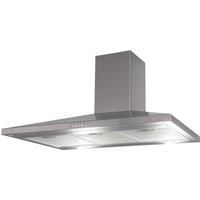 SIA CHL90SS 90cm Stainless Steel Chimney Cooker Hood Kitchen Extractor Fan