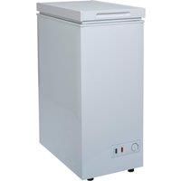 SIA White 36cm Compact Chest Freezer For Caravans, Mobile Home, Camper van, Boat