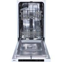 45cm Integrated Slimline Dishwasher, 10 Place Settings 5 Programmes - SBID45