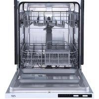 60cm Integrated Dishwasher, 12 Place Settings, 6 Programmes - SIA SBID60