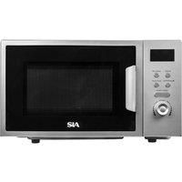 20L Microwave In White, Digital Display, 700W, 8 Auto-Functions - SIA FDM21WH