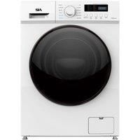 SIA 7kg 1400RPM Washing Machine in White with easy-to-use LED Panel - SWM7440W