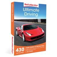 Red Letter Days Ultimate Driving Gift Voucher – 430 thrilling UK driving gifts