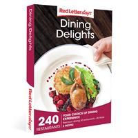 Red Letter Days Dining Delights Gift Voucher – 240 dining experiences for two