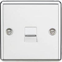 Knightsbridge Rounded Edge Polished Chrome Full Range, Switches, Sockets & More