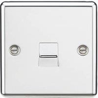 Knightsbridge Rounded Edge Polished Chrome Full Range, Switches, Sockets & More