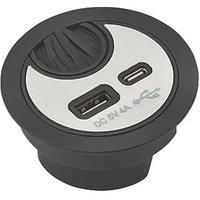 KnightsBridge Desk Mount USB Charger