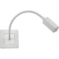 Knightsbridge Modular Reading Light 50 x 50mm - White