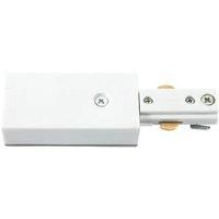 KnightsBridge 230V Single Circuit Track Power Feed - White