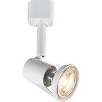 Knightsbridge White Single Circuit LED Track Light, Spotlights, Live Ends, Ends