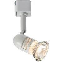 GU10 Track Rounded Bullet Spotlight in White