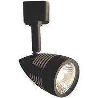 GU10 Track Bullet Spotlight in Black