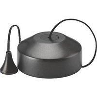 KnightsBridge 1-way 10-150W (5-100W LED) Trailing edge pull cord dimmer switch - smoked bronze