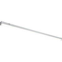 KnightsBridge 230V 4ft 18/32W CCT Adjustable Self-Test Emergency Batten