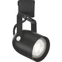 KnightsBridge 230V GU10 Track Spotlight - Black
