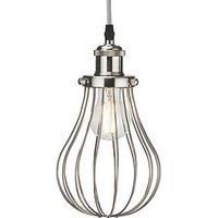 KnightsBridge Pendant Cage - Brushed Chrome