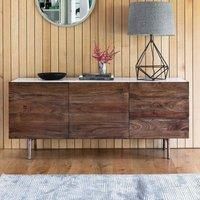 Frank Hudson Gallery Direct Barcelona Marble Top Sideboard