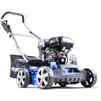 Petrol Scarifier Lawn Aerator Scarifier Raker Machine 210cc 2in1 HYUNDAI