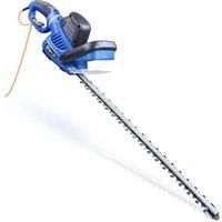 Electric Hedge Trimmer Garden Bush Cutter Corded 610mm 10m Cable 680W HYUNDAI