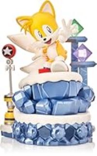 CC Countdown Characters 2024 Sonic the Hedgehog Tails Collectible Figure - Official SEGA Merchandise - Buildable Advent Calendar Statue