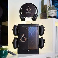 Numskull Official Assassin/'s Creed Gaming Locker Controller Holder & Headset Stand for PS5, Xbox Series X|S and Nintendo Switch
