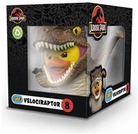 TUBBZ Boxed Edition: Jurassic World Rebirth - Velociraptor Cosplaying Rubber Duck Vinyl Figure