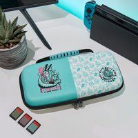 Numskull Fortnite Nintendo Switch Case – Official Llama Hard Shell Carrying Case with Game Cartridge Storage, Soft Inner Lining