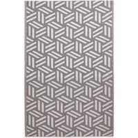 Indoor/Outdoor Waterproof Plastic Large Rug Garden Patio Leaf Geometric Pattern