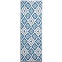 Indoor/Outdoor Waterproof Plastic Large Rug Garden Patio Leaf Geometric Pattern