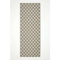 Indoor/Outdoor Lightweight Waterproof Plastic Rug Garden Patio Geometric Pattern