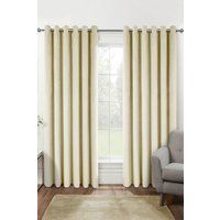 Thermal Insulated Blackout Curtains Pair 3 Pass Coating Fully Lined Eyelet Style