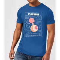 Zavvi Exclusive Rick and Morty Plumbus Men's T-Shirt - Royal Blue - XXL - royal blue