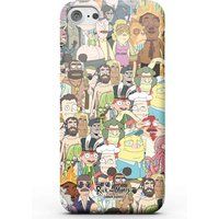 Rick and Morty Interdimentional TV Characters Phone Case for iPhone and Android - iPhone 7 Plus - Snap Case - Matte