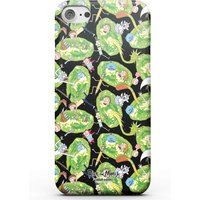 Rick and Morty Portals Characters Phone Case for iPhone and Android - iPhone 7 Plus - Snap Case - Matte